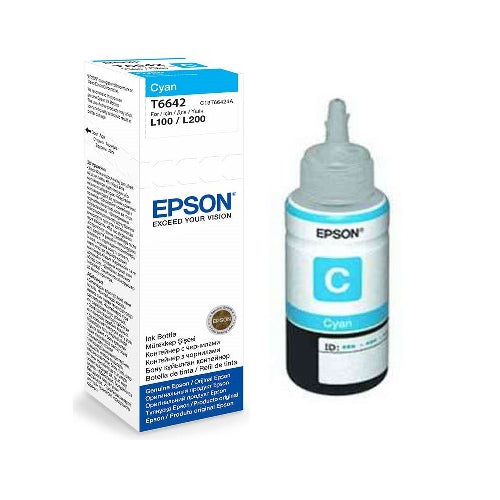 Epson T664200 Bottle Cyan - 70ml (6.5K)