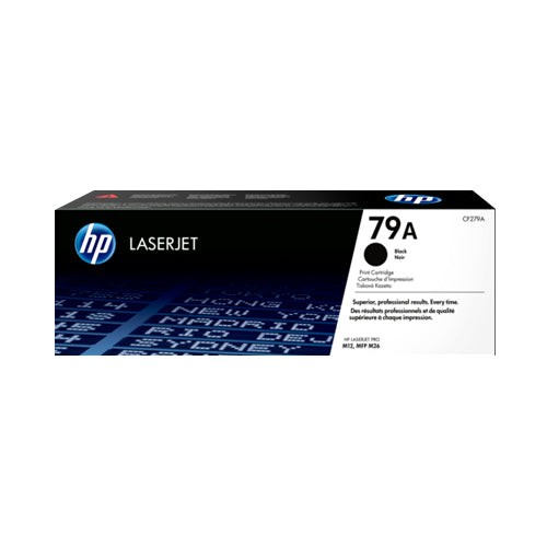 HP 79A Black LaserJet Toner Cartridge (CF279A)