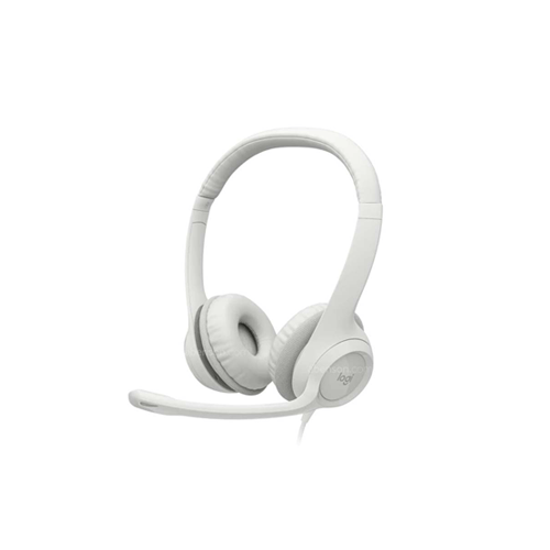 Logitech H390 USB COMPUTER HEADSET - OFF WHITE